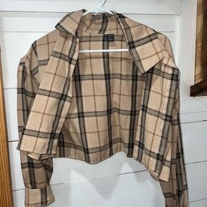 Cropped flannel
